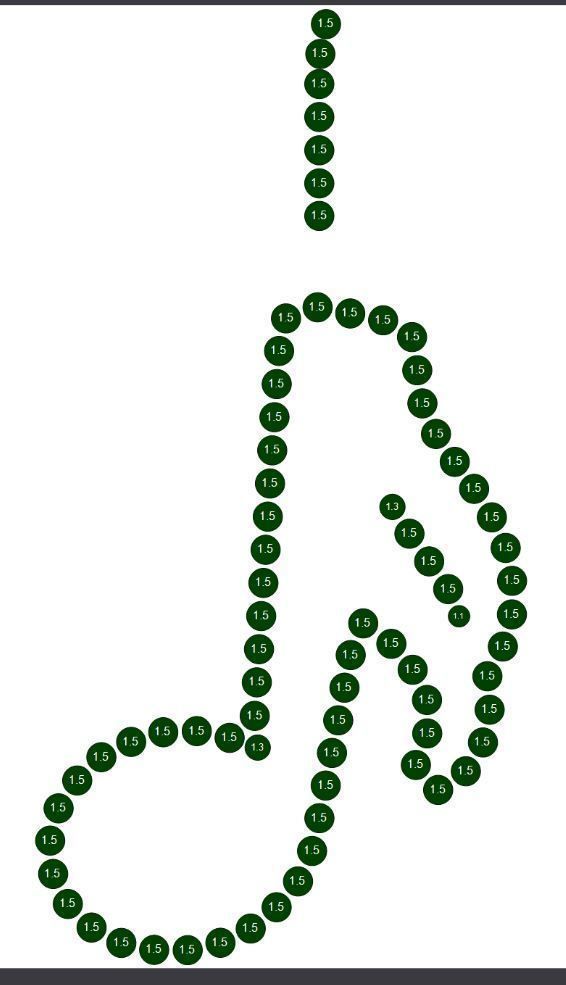 Music Note Pendants - Collection _16