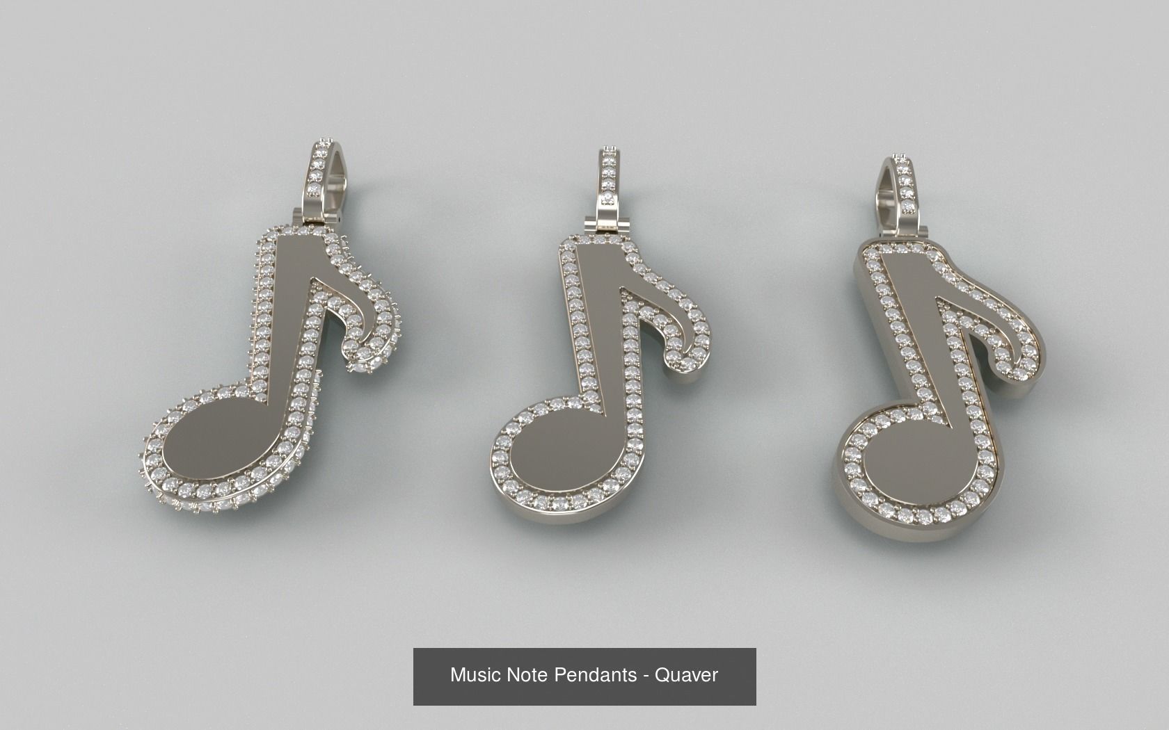 Music Note Pendants - Collection _3