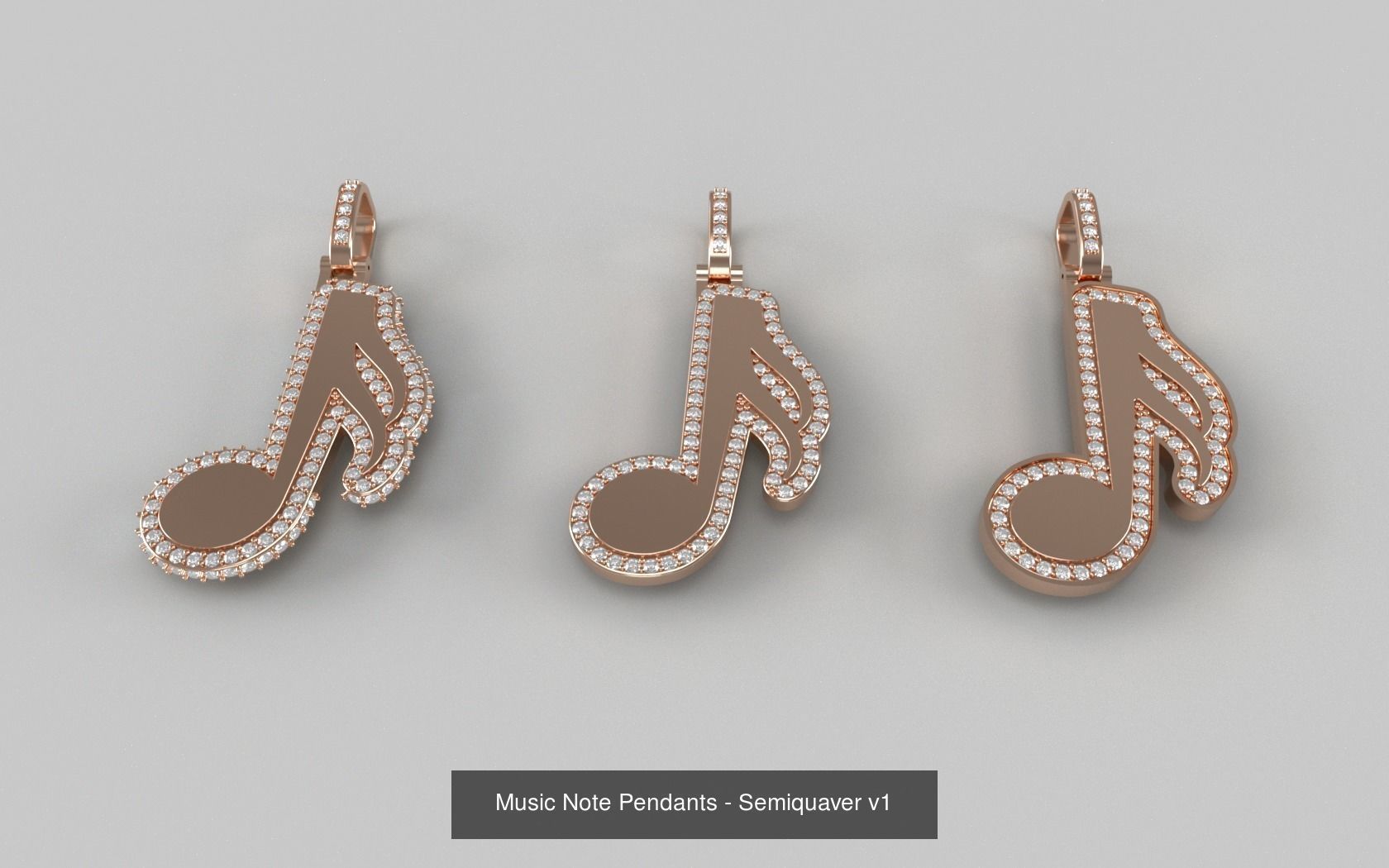 Music Note Pendants - Collection _2