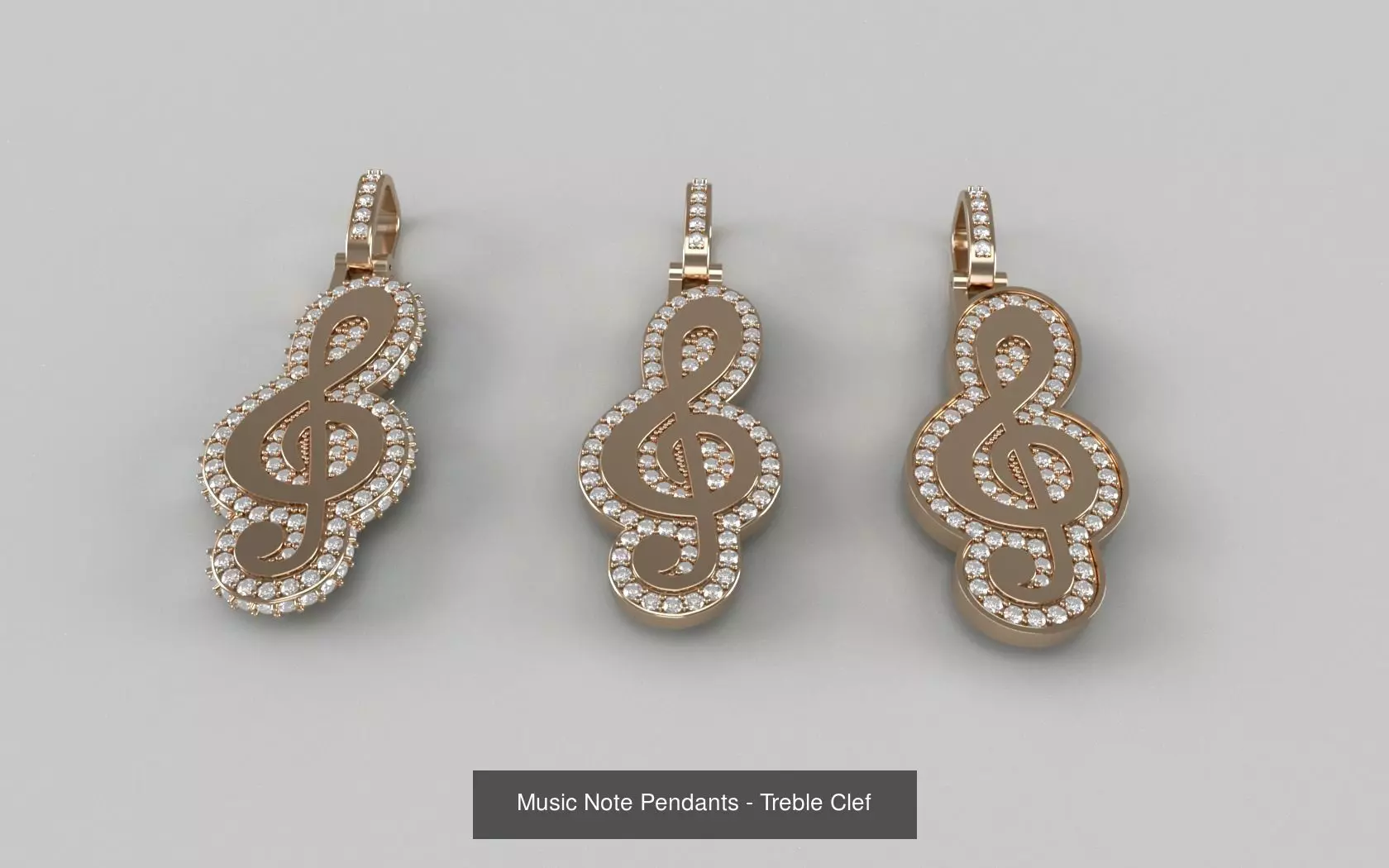 Music Note Pendants - Collection _0