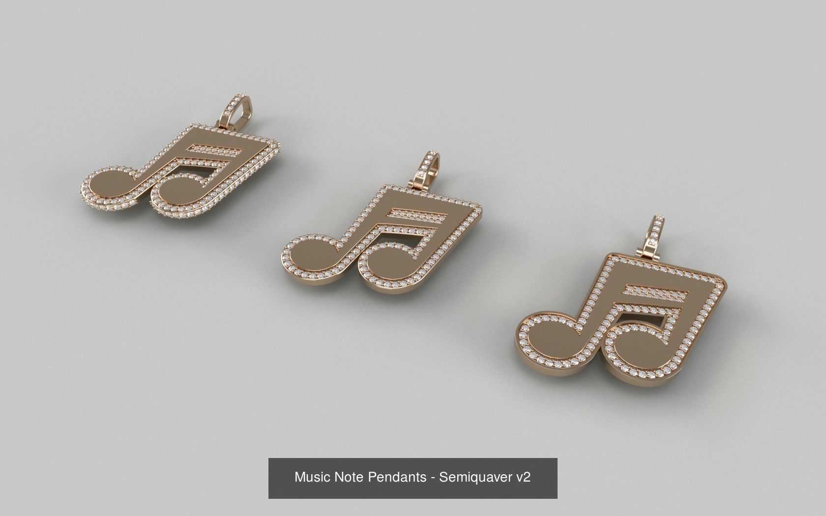 Music Note Pendants - Collection _1