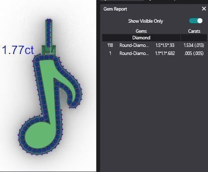 Music Note Pendants - Collection _11