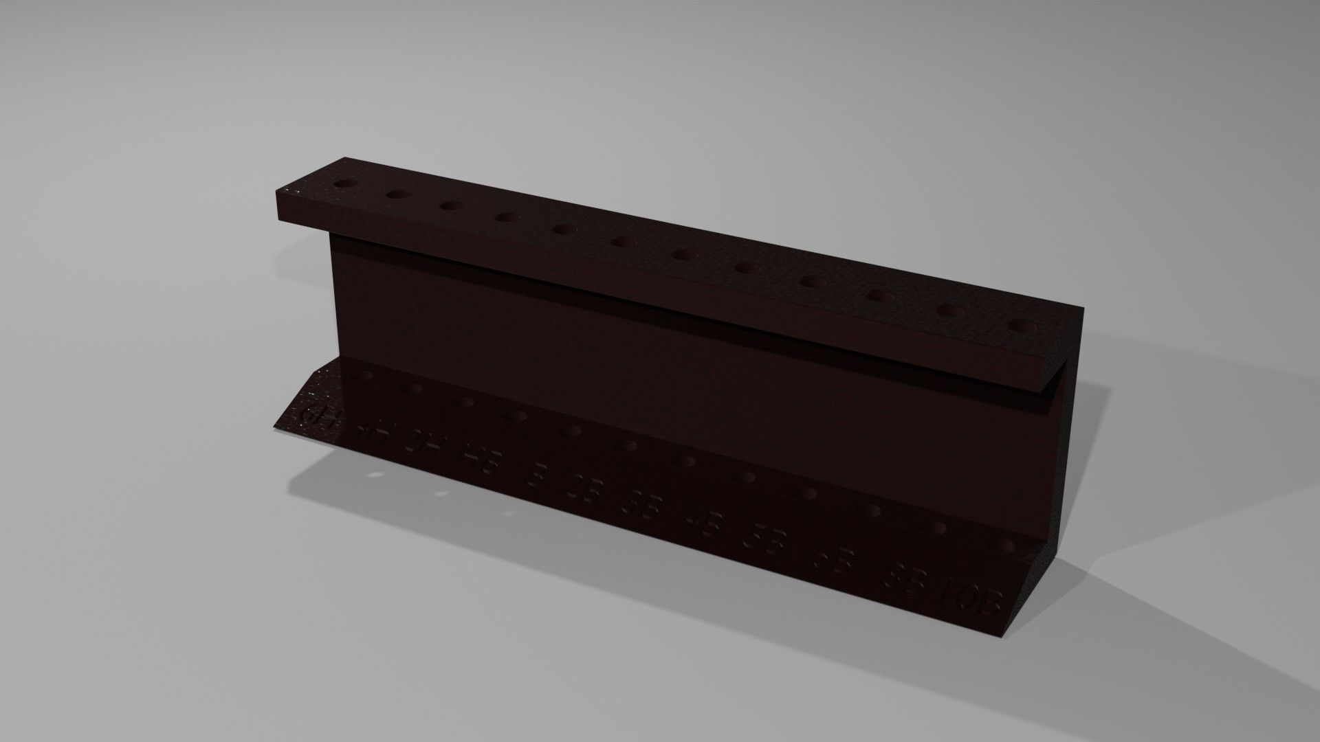 Graphite pencil set holder 3D print model_10