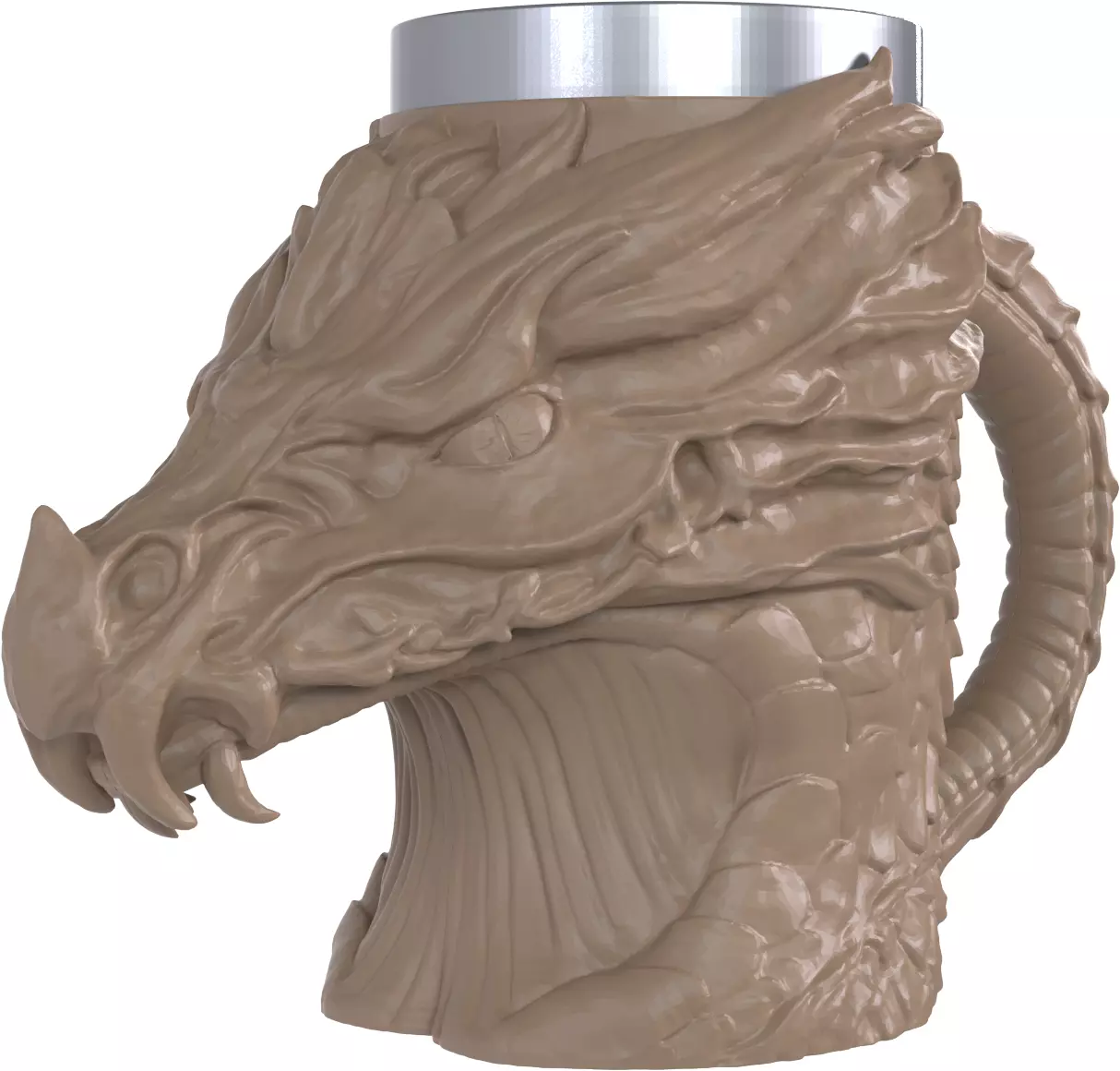 DRAGON MUG 3D print model_0