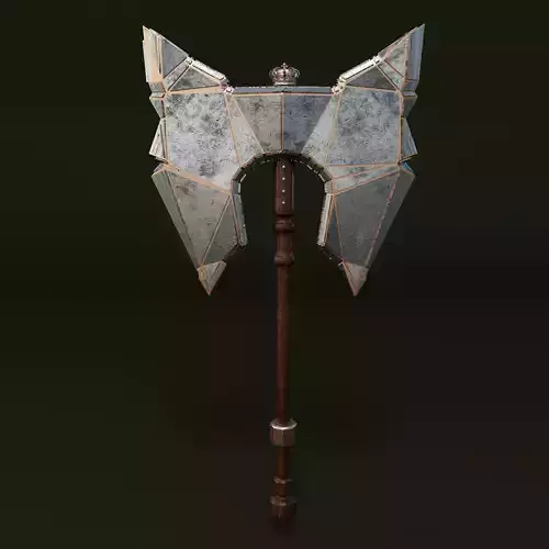 legendary axe 3D model