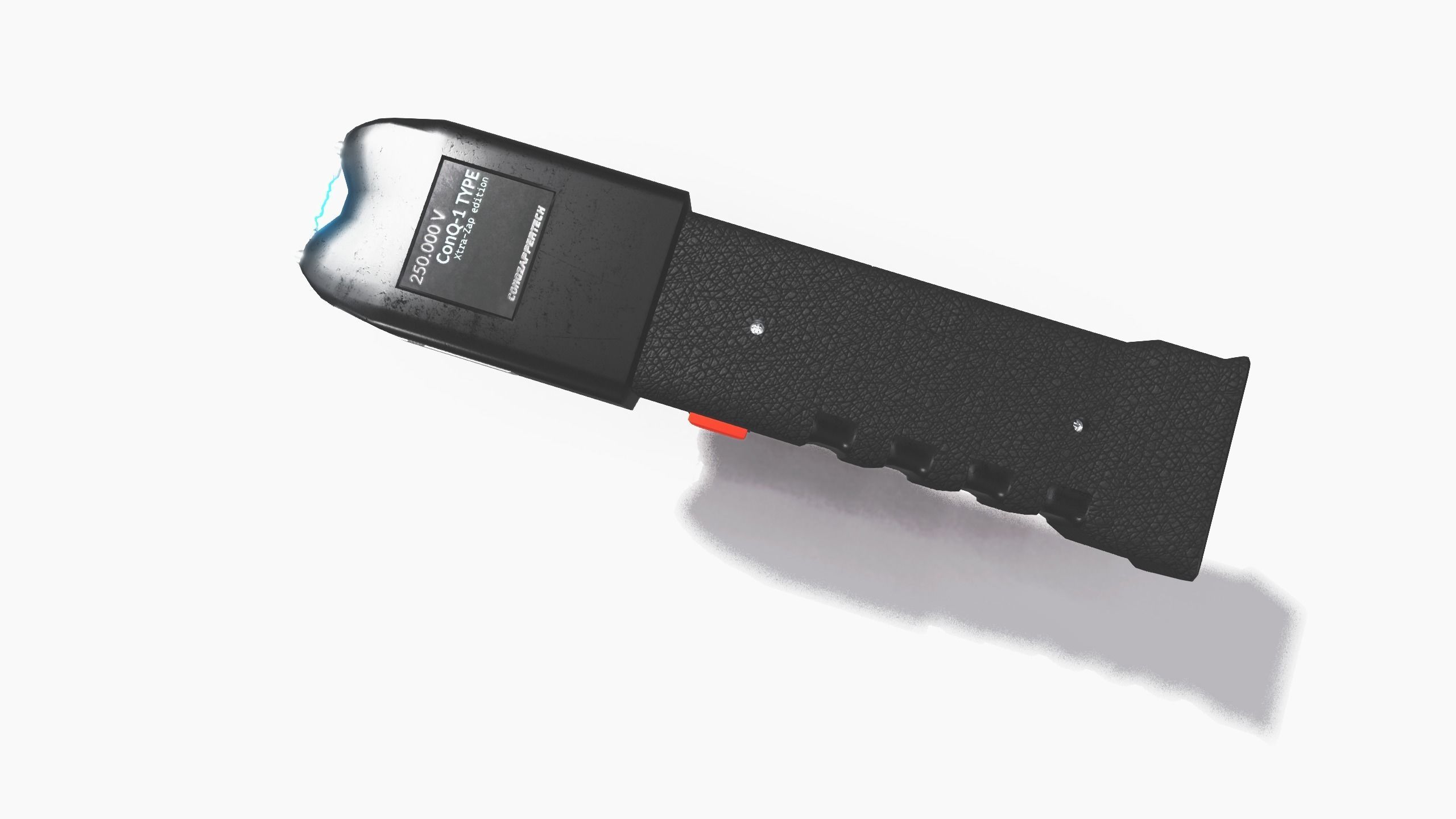 Electroshocker Low-poly 3D model_5