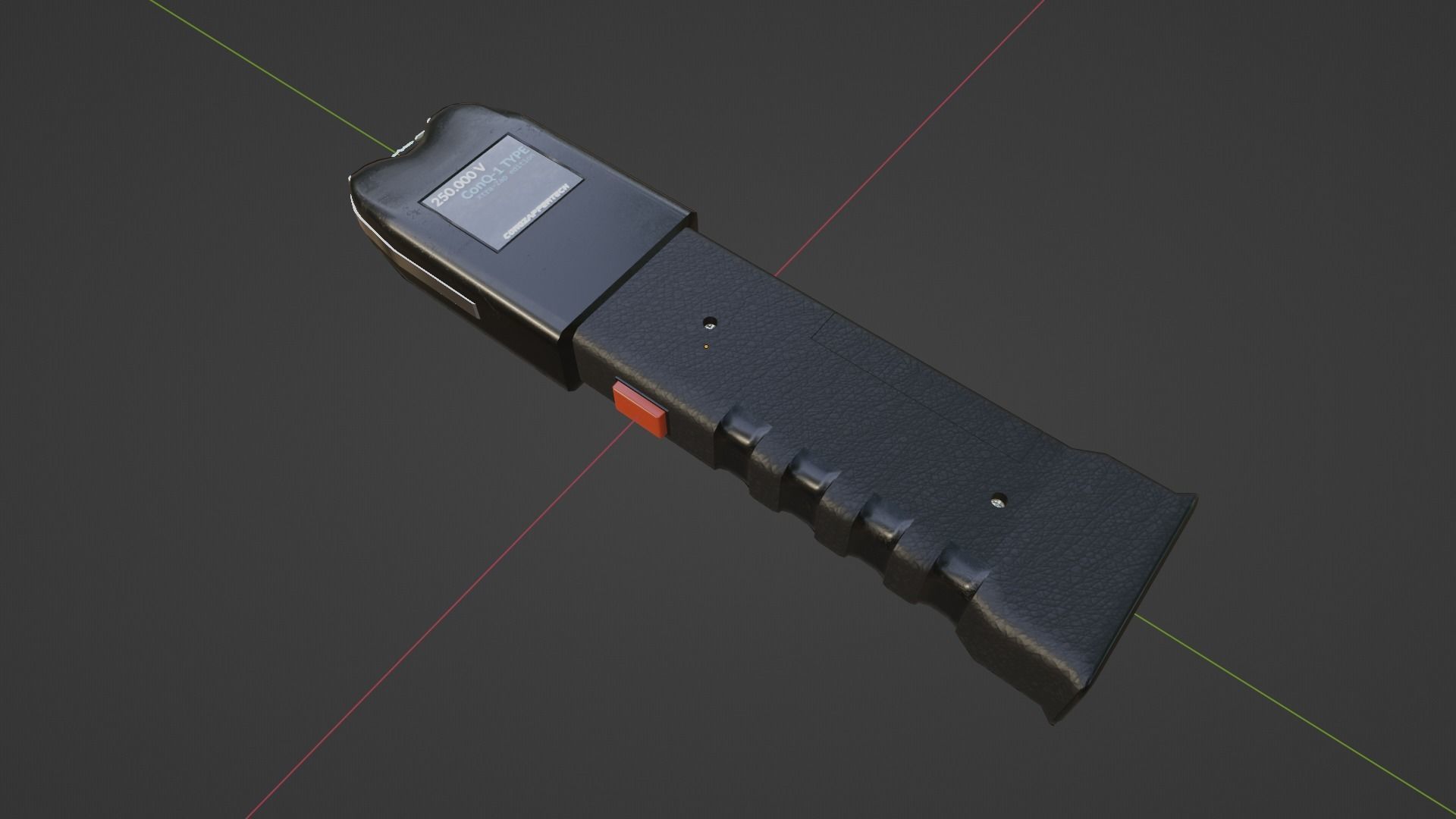 Electroshocker Low-poly 3D model_6