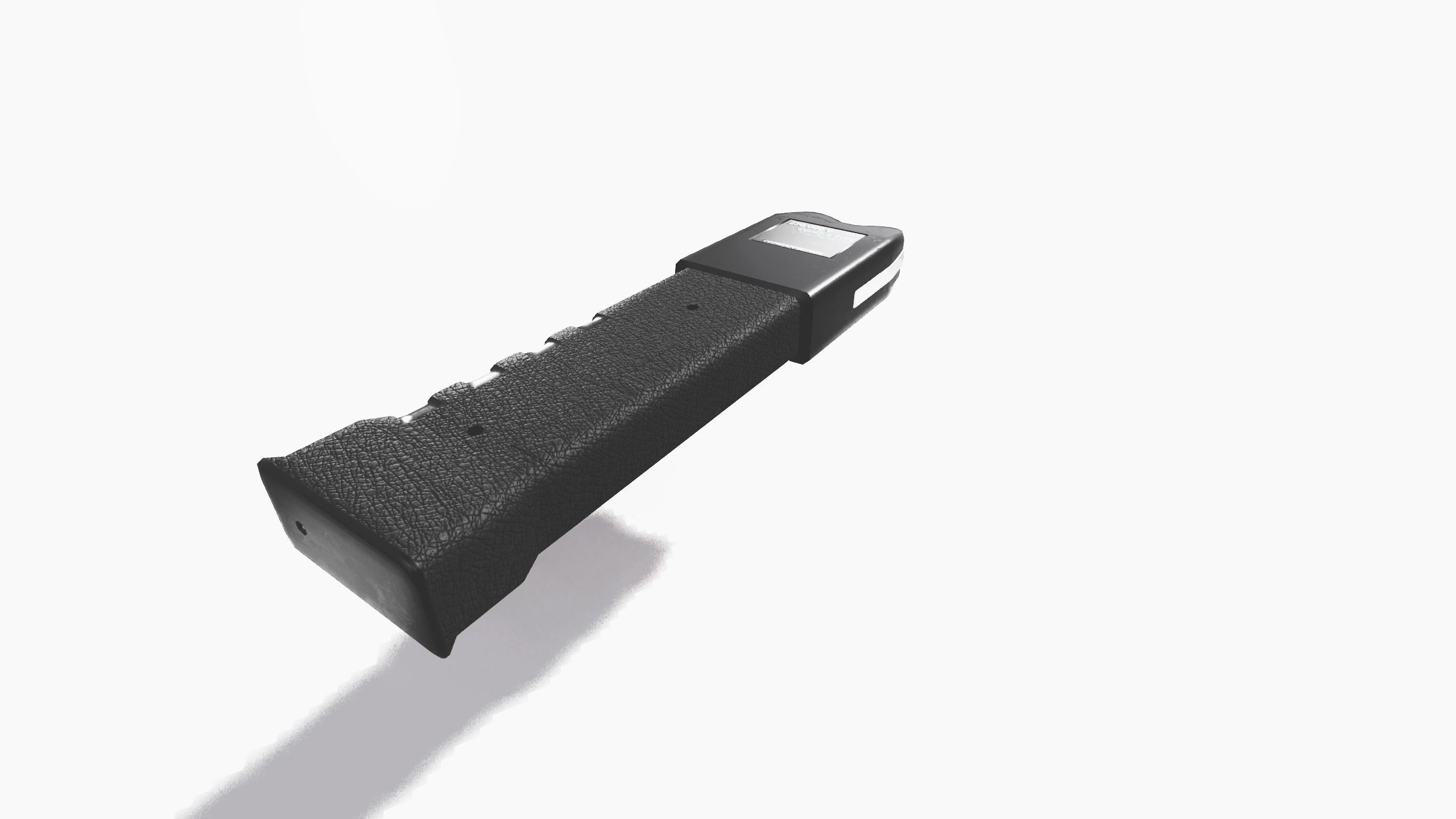 Electroshocker Low-poly 3D model_2