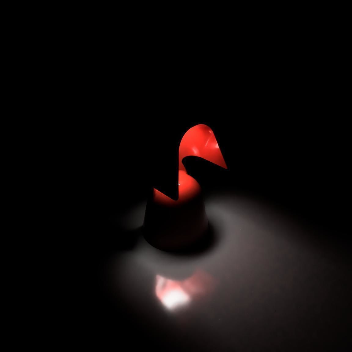 MINIMAL LED LAMP 3D print model_1