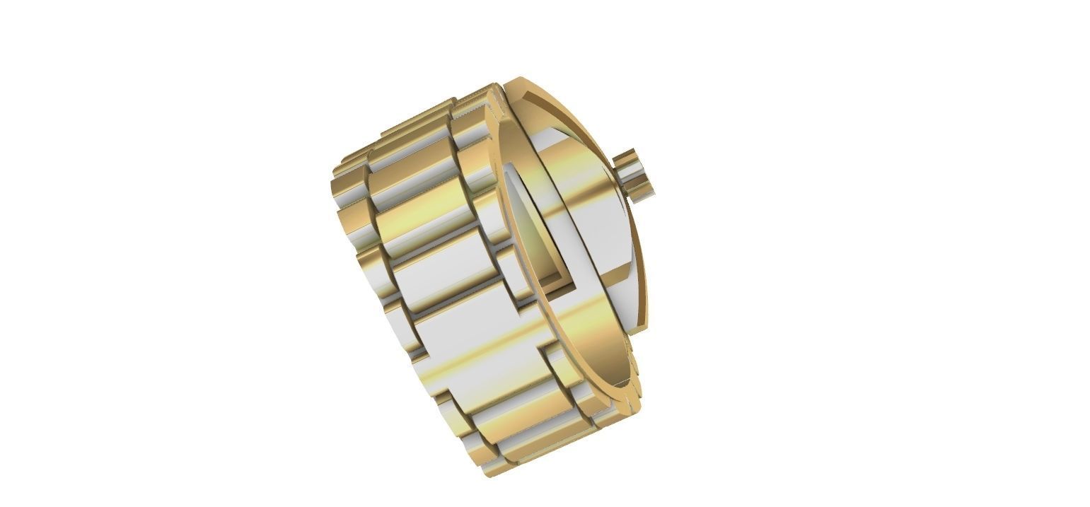 Ring watch 3D print model_17