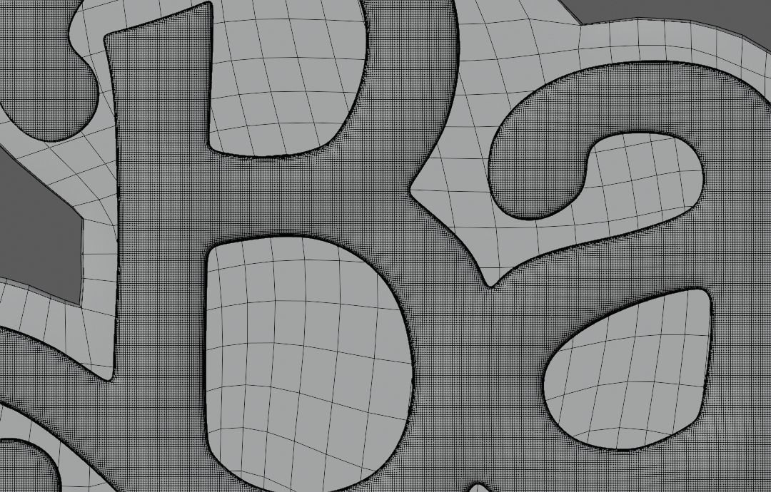 Barbie Lettering 3D model 3D model_3