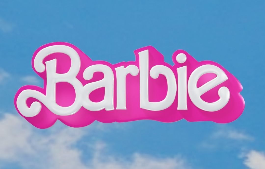 Barbie Lettering 3D model 3D model_1