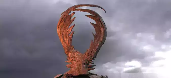 Ancient Druid Rock Arch  3D model
