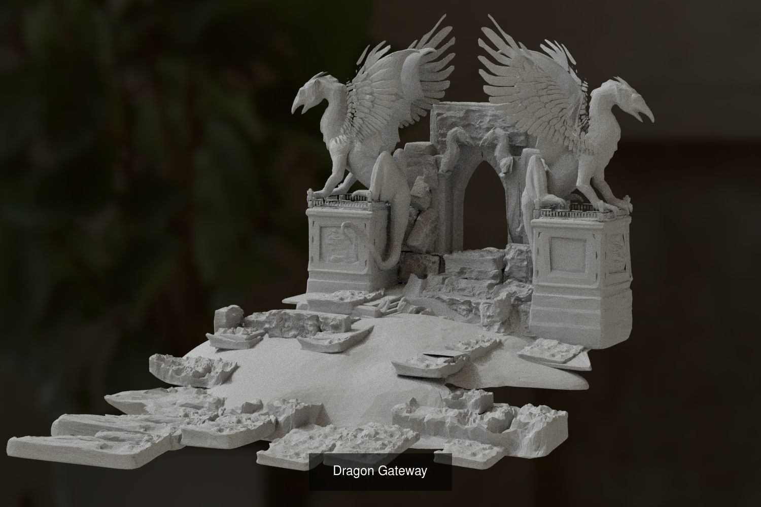  Druid Dome ruins collection _1