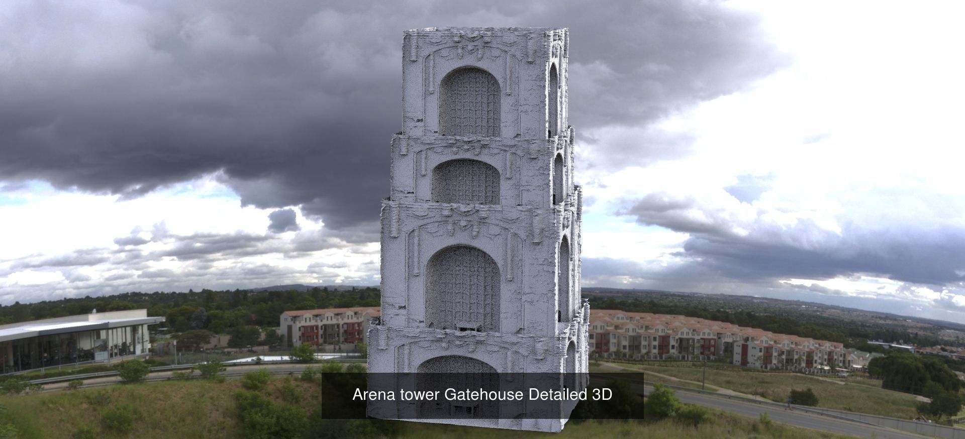 Ancient Arena architecture  Collection _10