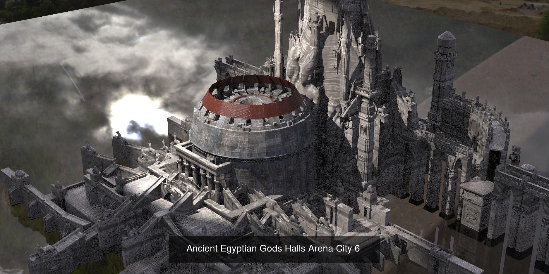 Ancient Arena architecture  Collection _24