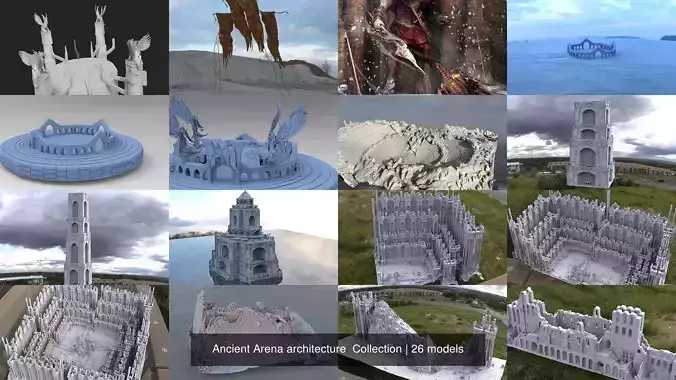 Ancient Arena architecture  Collection