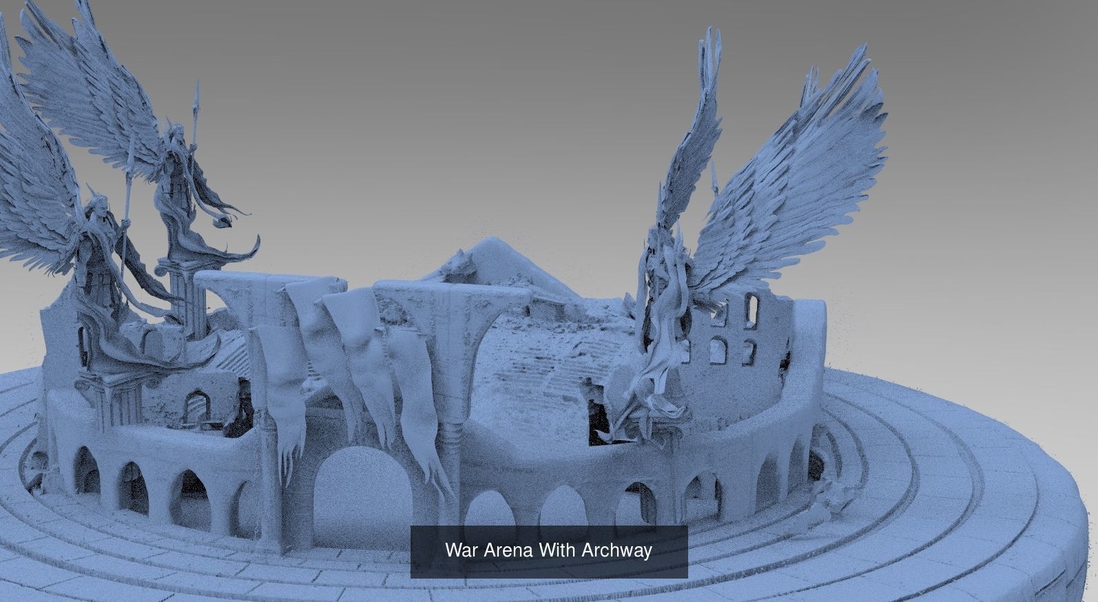 Ancient Arena architecture  Collection _8