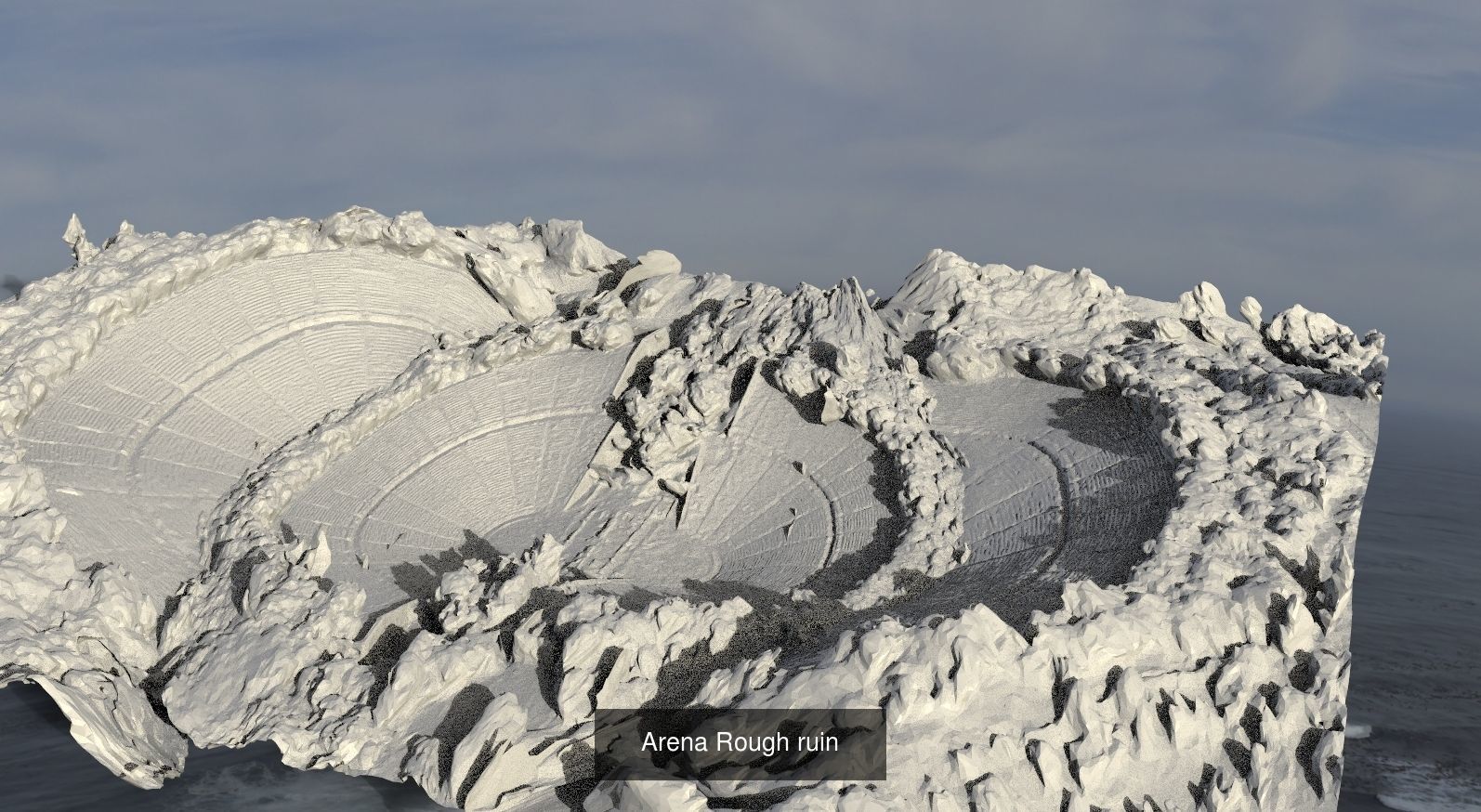 Ancient Arena architecture  Collection _9