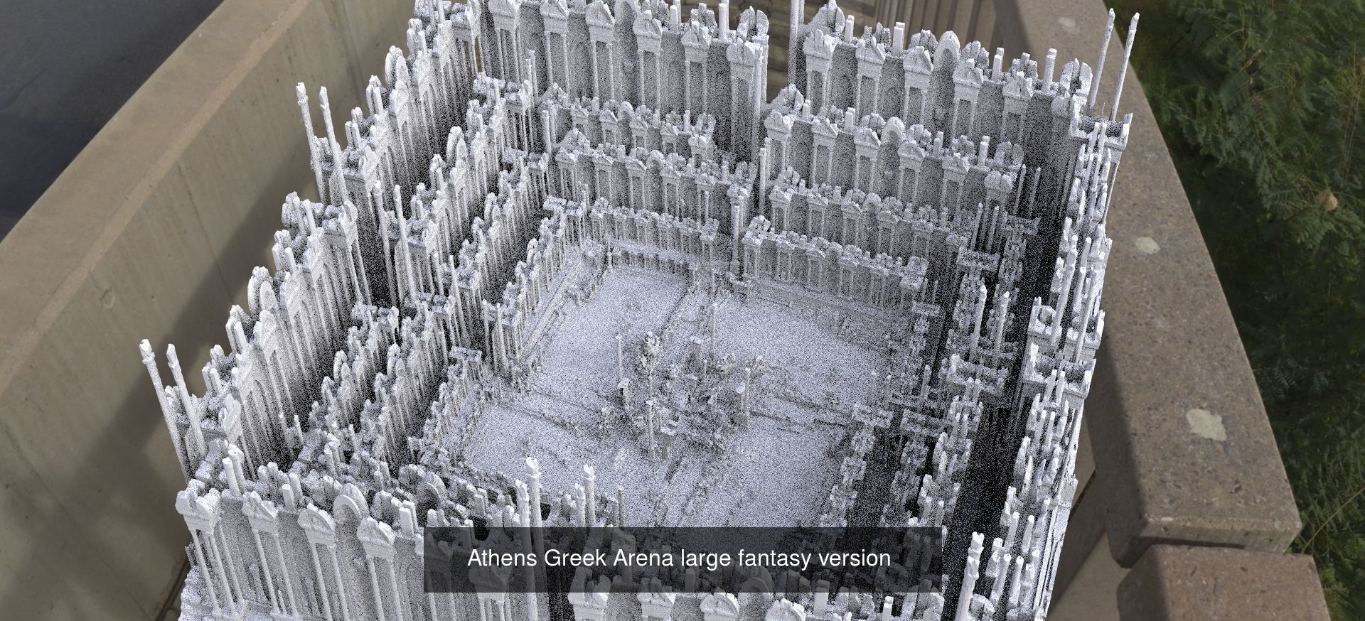 Ancient Arena architecture  Collection _15