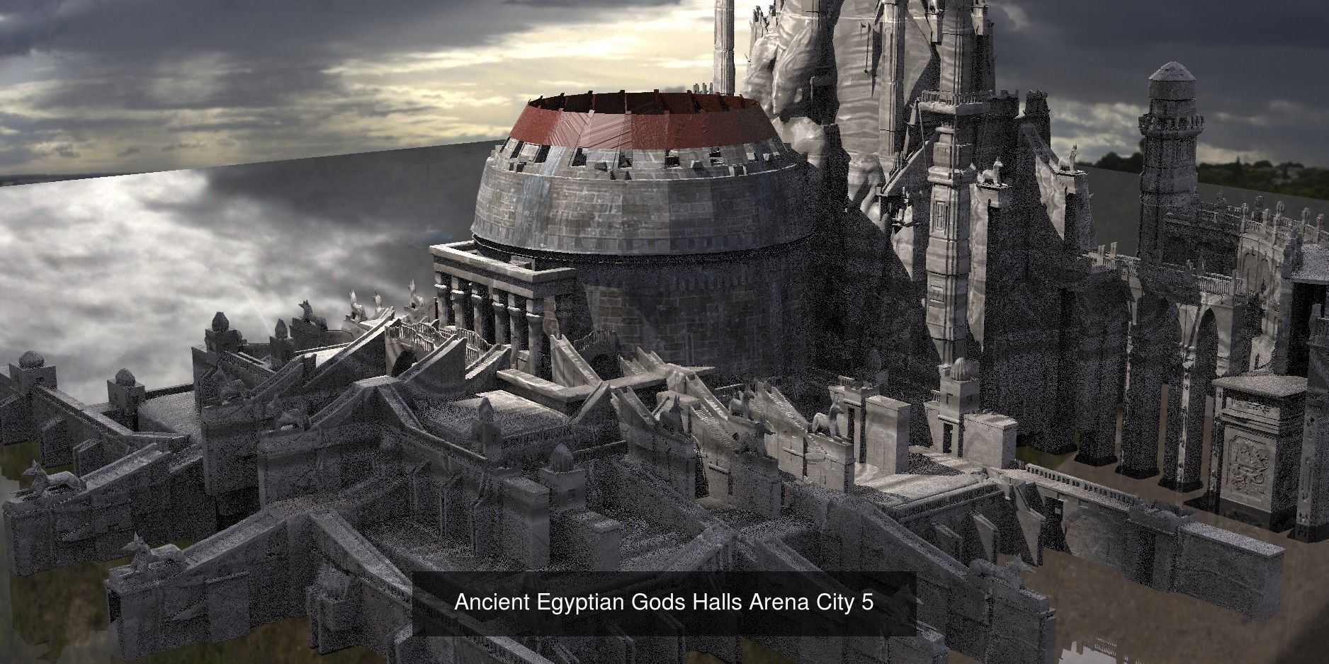 Ancient Arena architecture  Collection _23