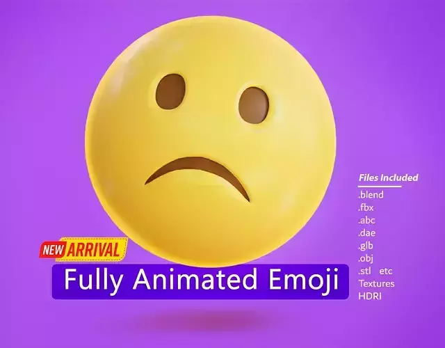 Frowning face Animated Emoji Animated Emoji