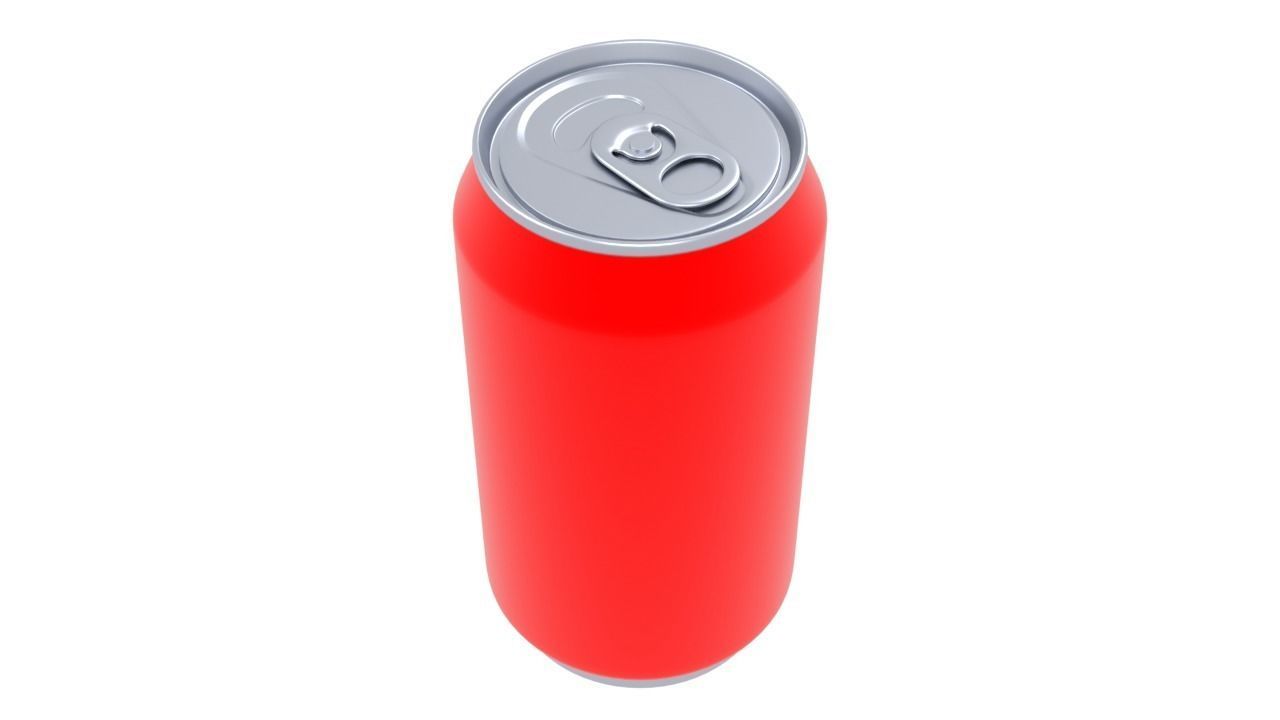 Soda can 355ml 3D model_1