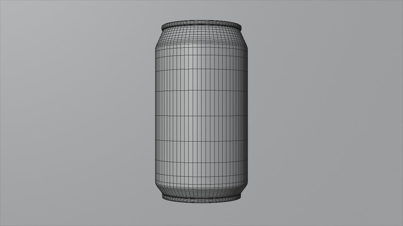 Soda can 355ml 3D model_8