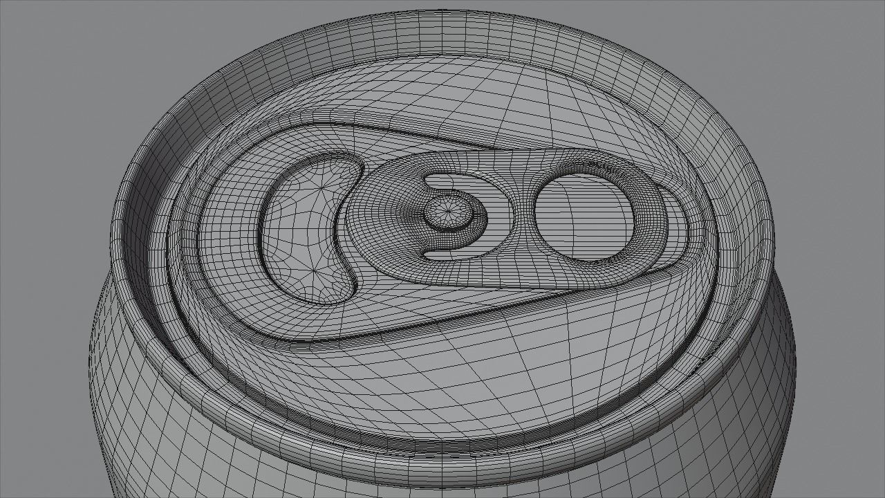 Soda can 355ml 3D model_7