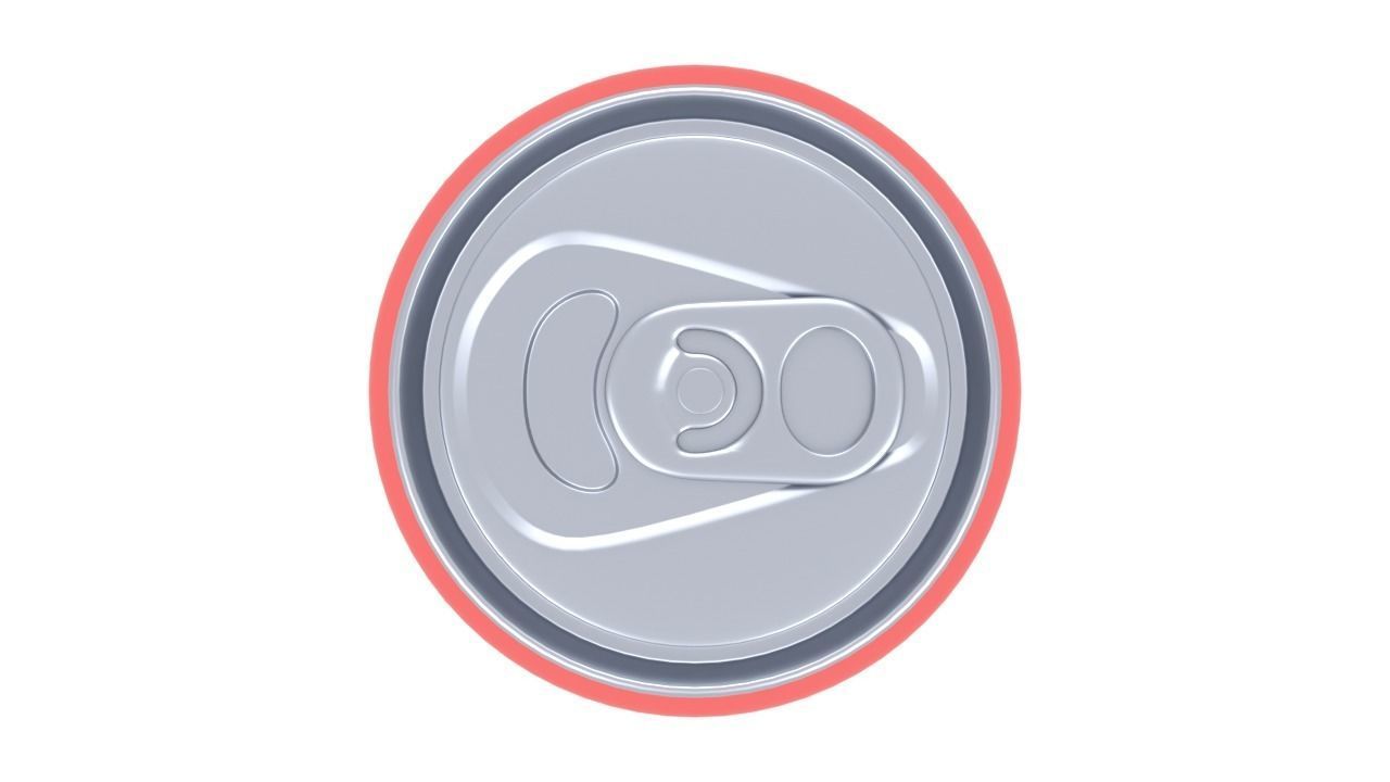 Soda can 355ml 3D model_4