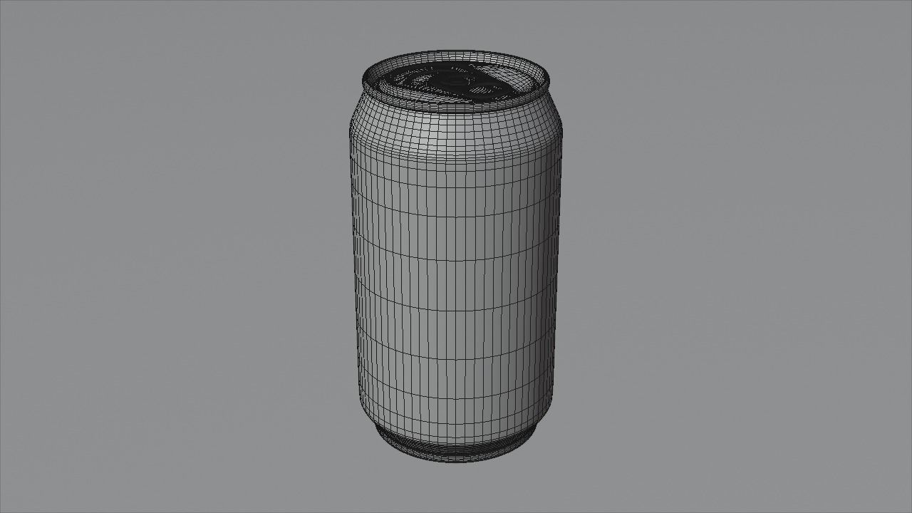 Soda can 355ml 3D model_5