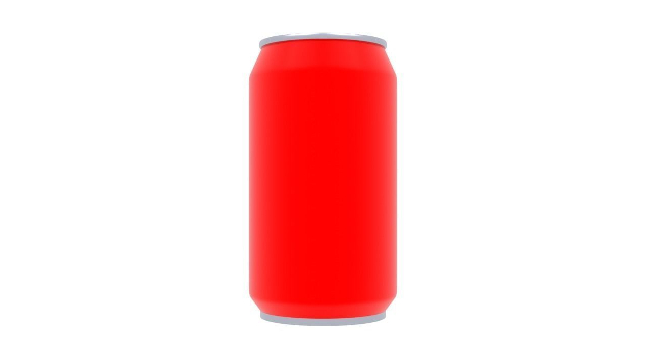 Soda can 355ml 3D model_3