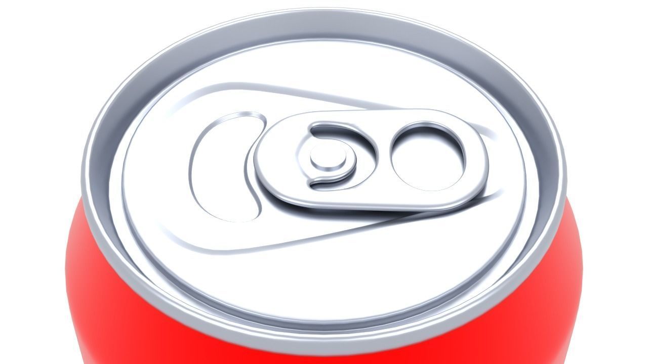 Soda can 355ml 3D model_2