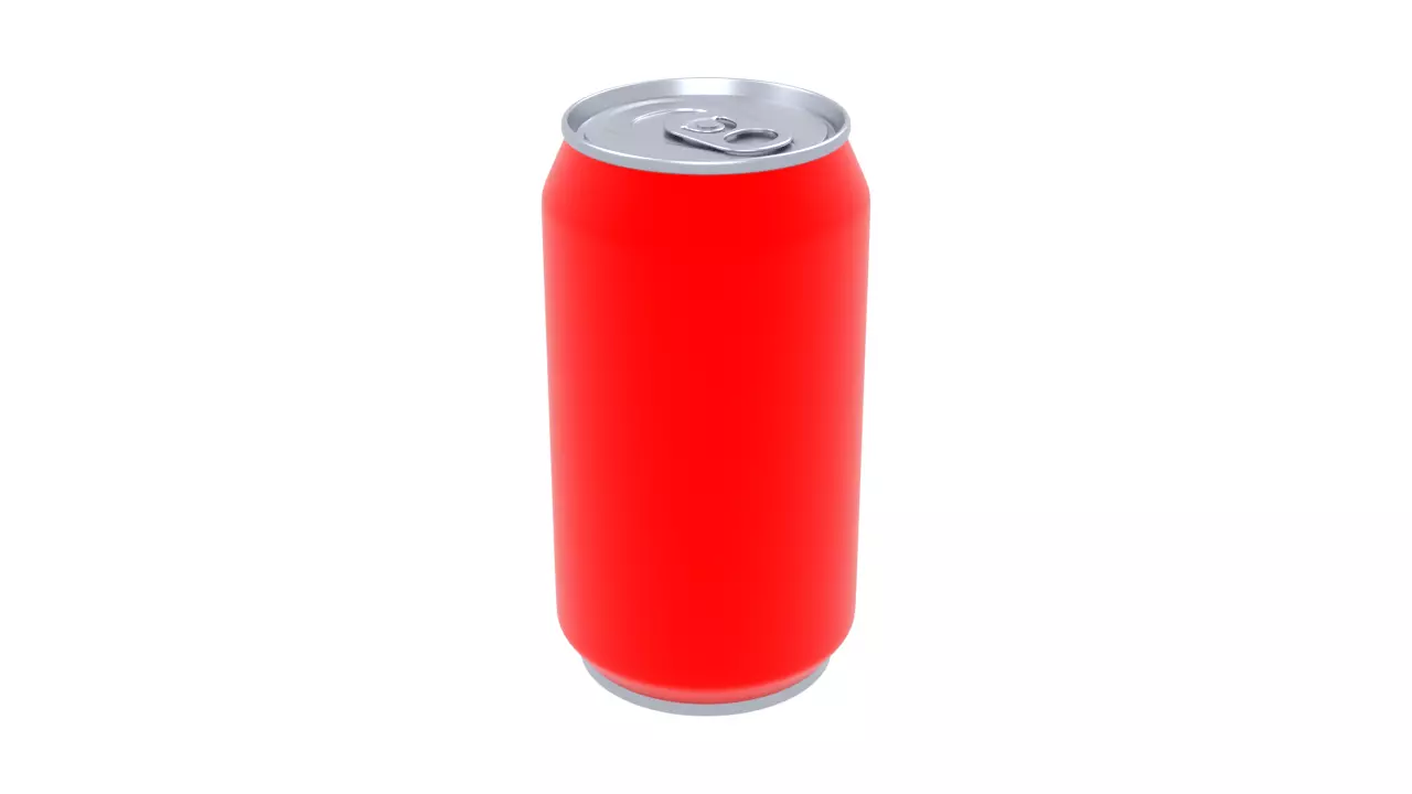Soda can 355ml 3D model_0