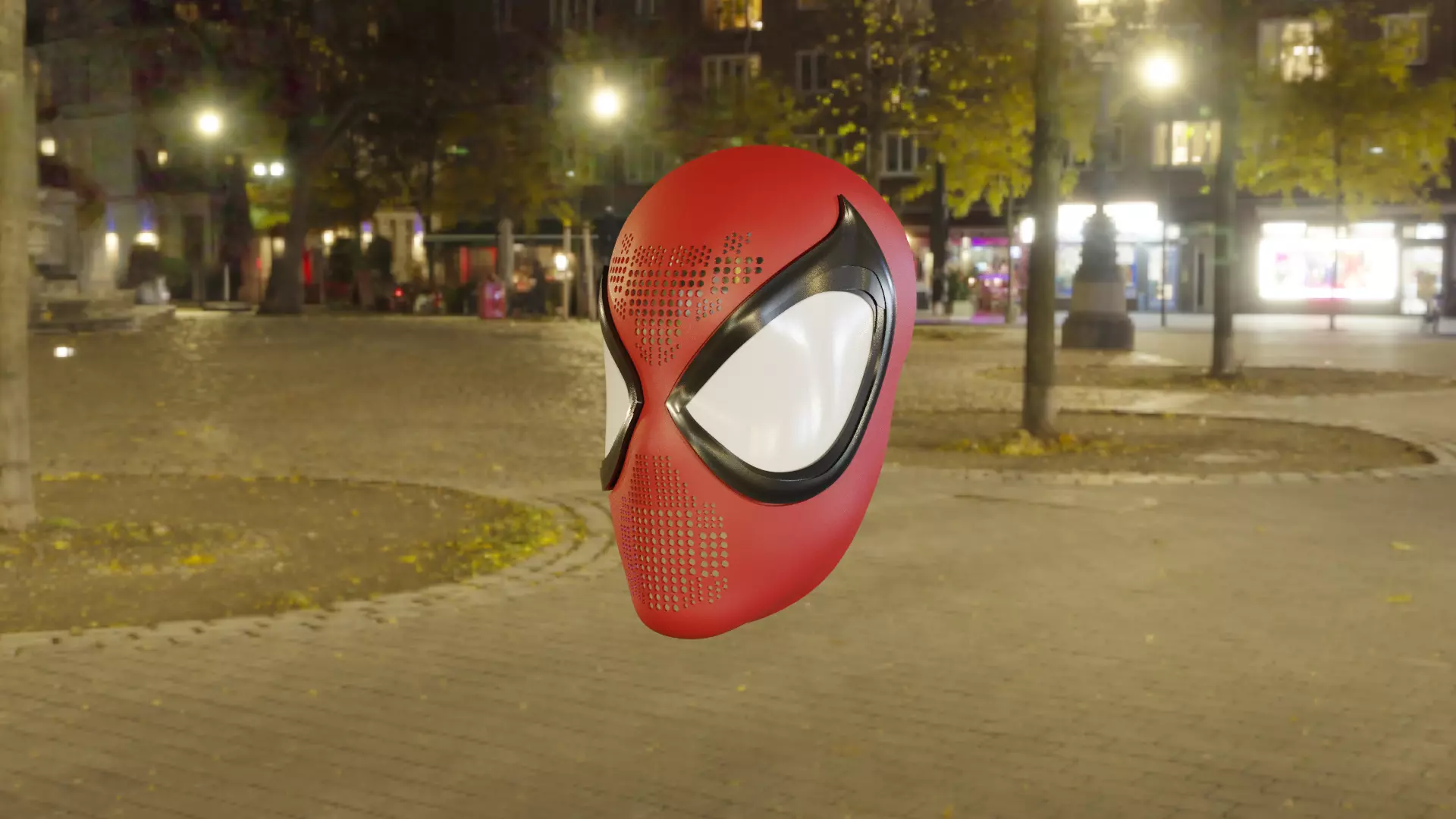 Concept Art MCU Spider-Man Ultimate Faceshell 3D print model_0