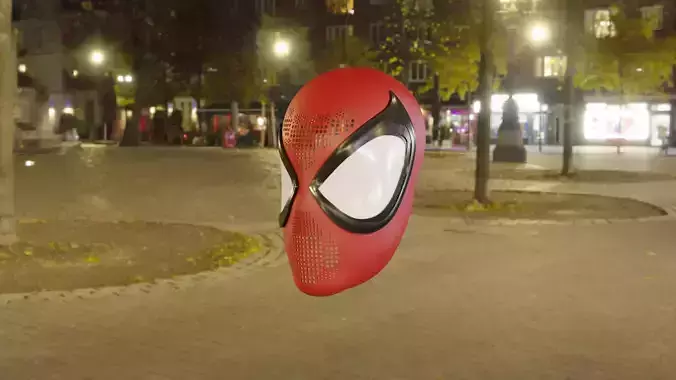 Concept Art MCU Spider-Man Ultimate Faceshell 3D print model