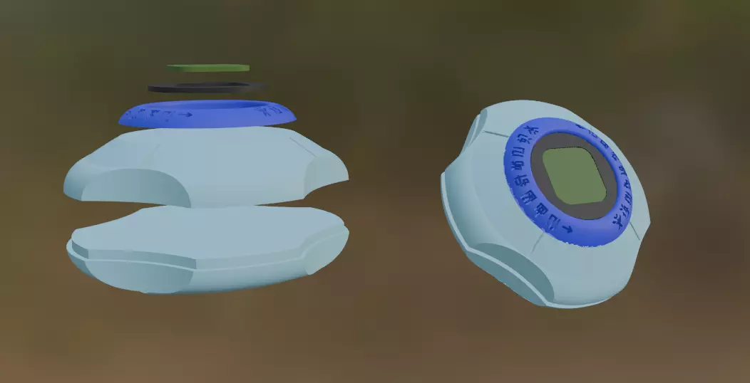 Digivice 2020 for 3d Printing 3D print model