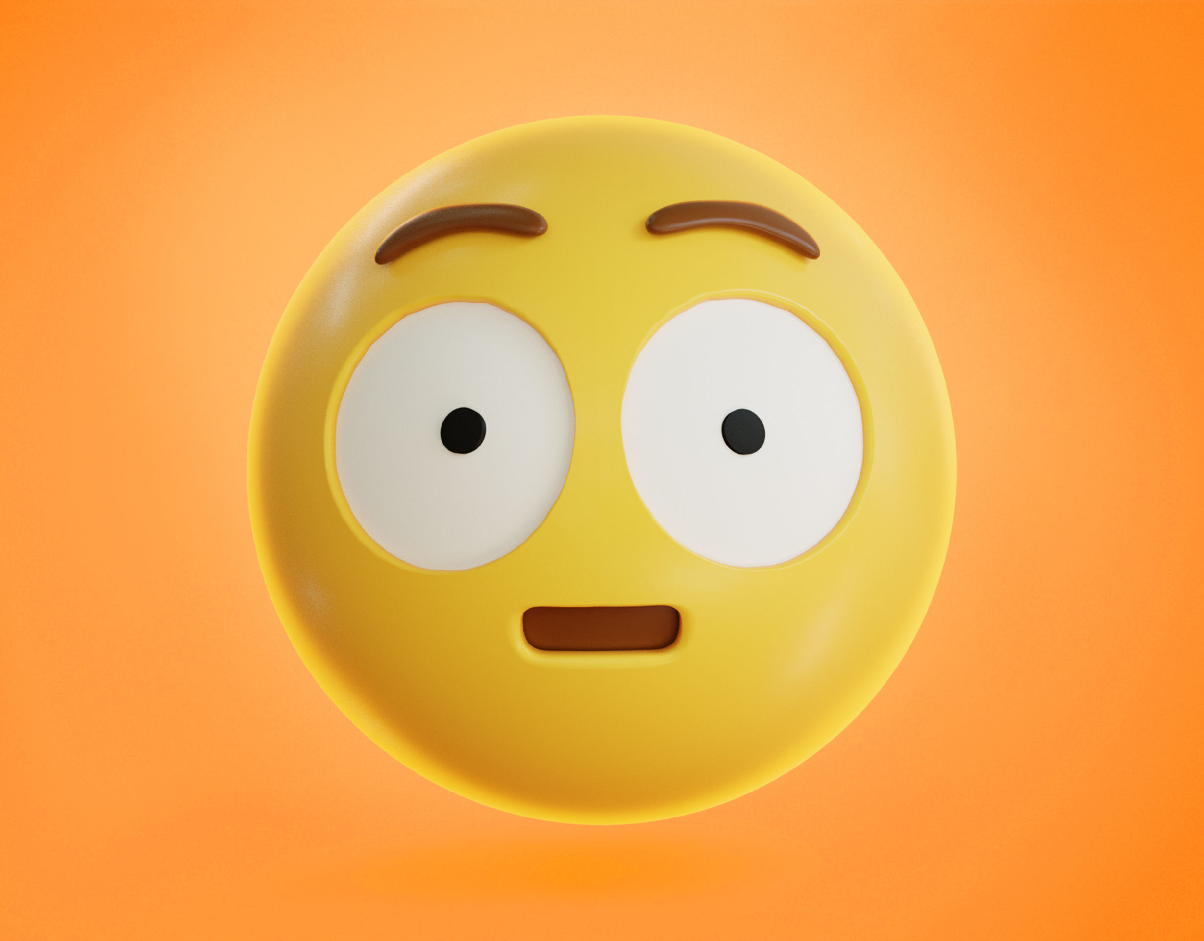 70 fully Animated Smiley Emojis Collection Low-poly 3D model_25