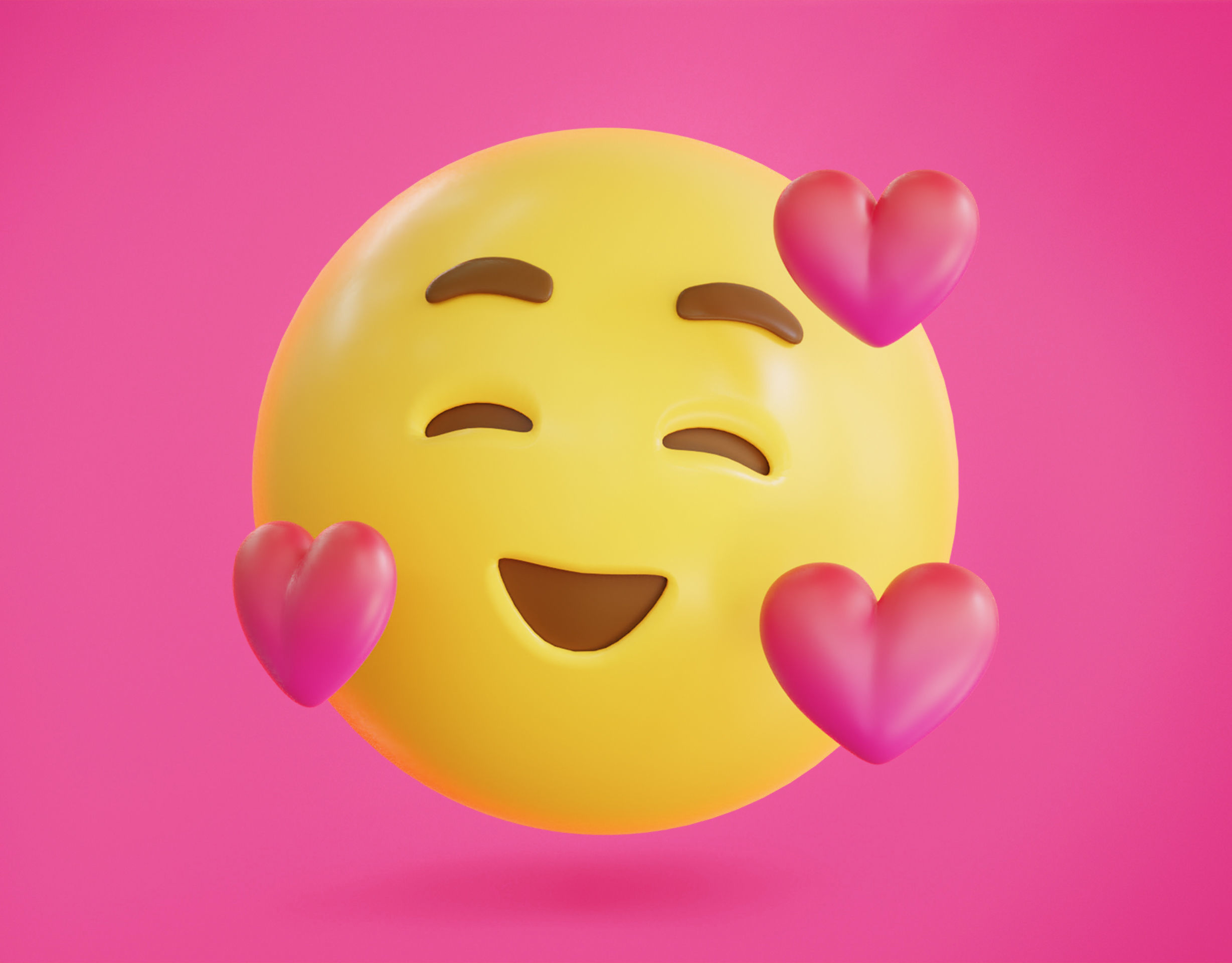 70 fully Animated Smiley Emojis Collection Low-poly 3D model_3