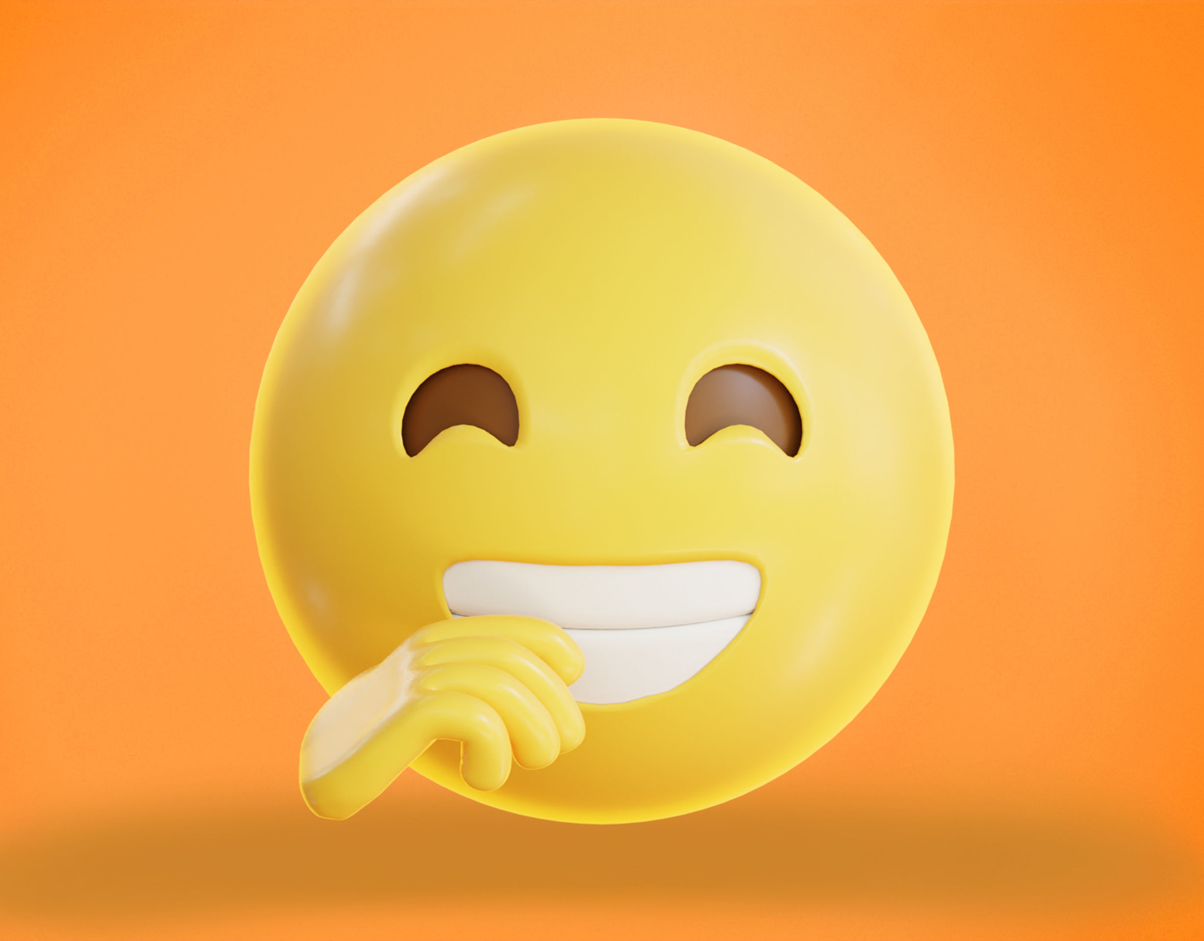 70 fully Animated Smiley Emojis Collection Low-poly 3D model_34