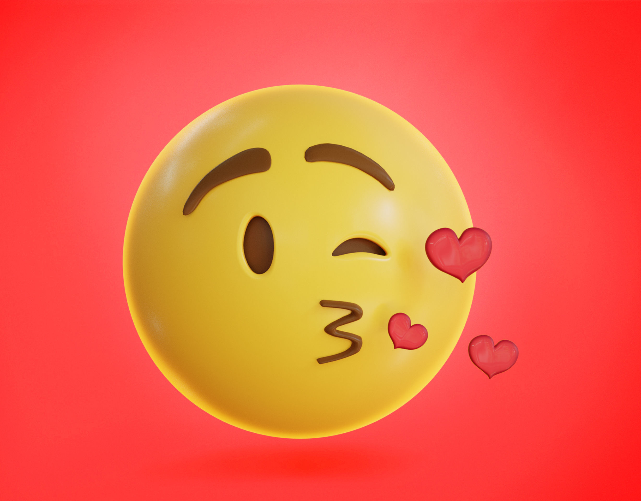 70 fully Animated Smiley Emojis Collection Low-poly 3D model_16