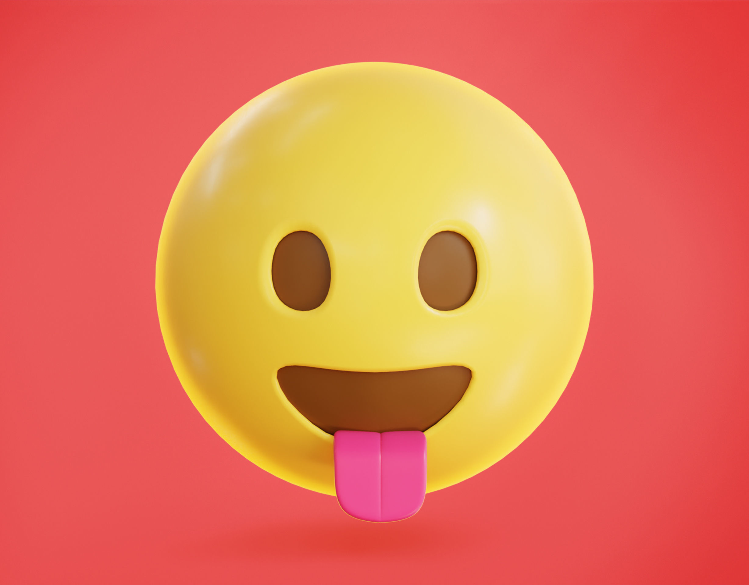 70 fully Animated Smiley Emojis Collection Low-poly 3D model_68