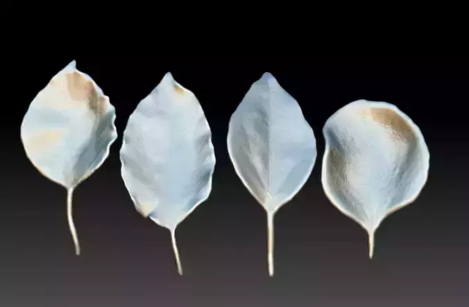 3D printed leaf STL tree leaves Antion