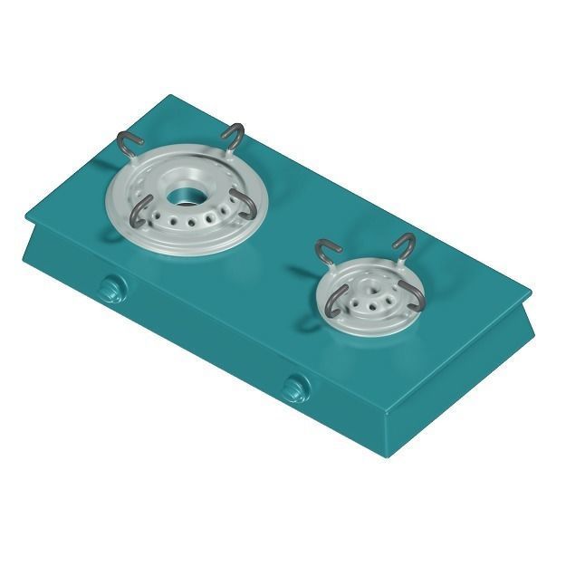 Kids Gas Stove Toy 3D model_1