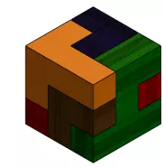 Puzzle Square 3D print model_0