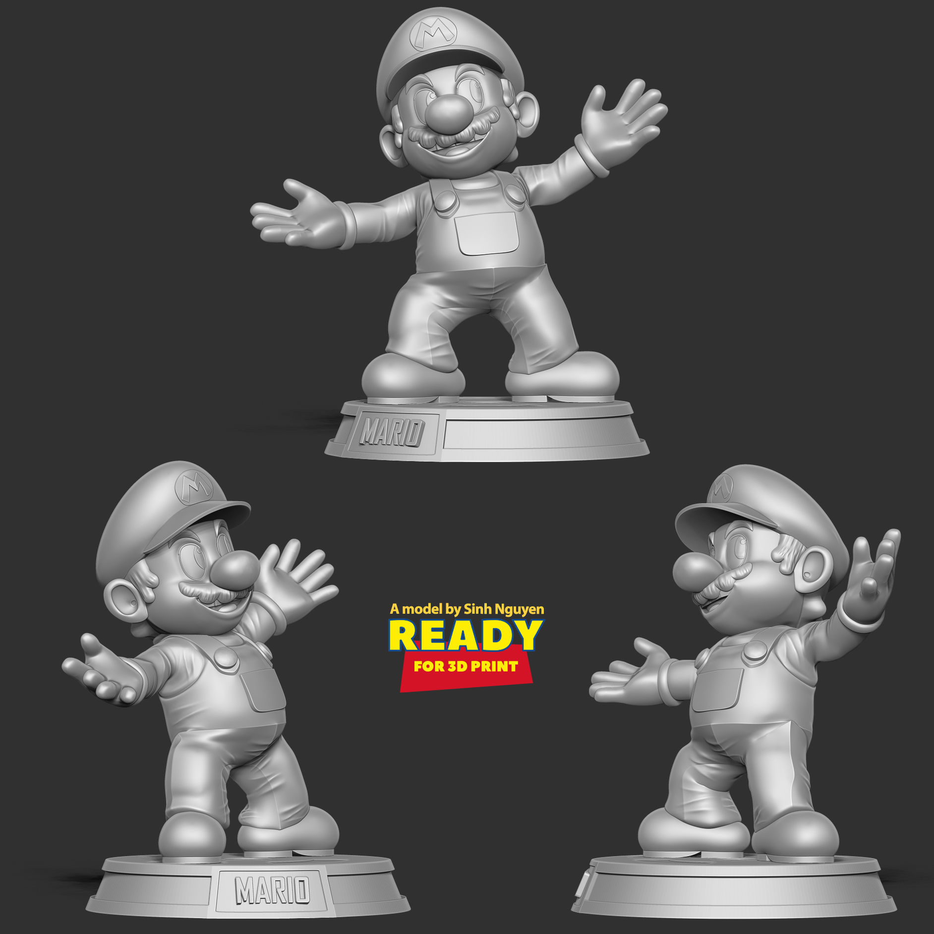 The Super Mario Bros Movie Fanart 3D print model_4