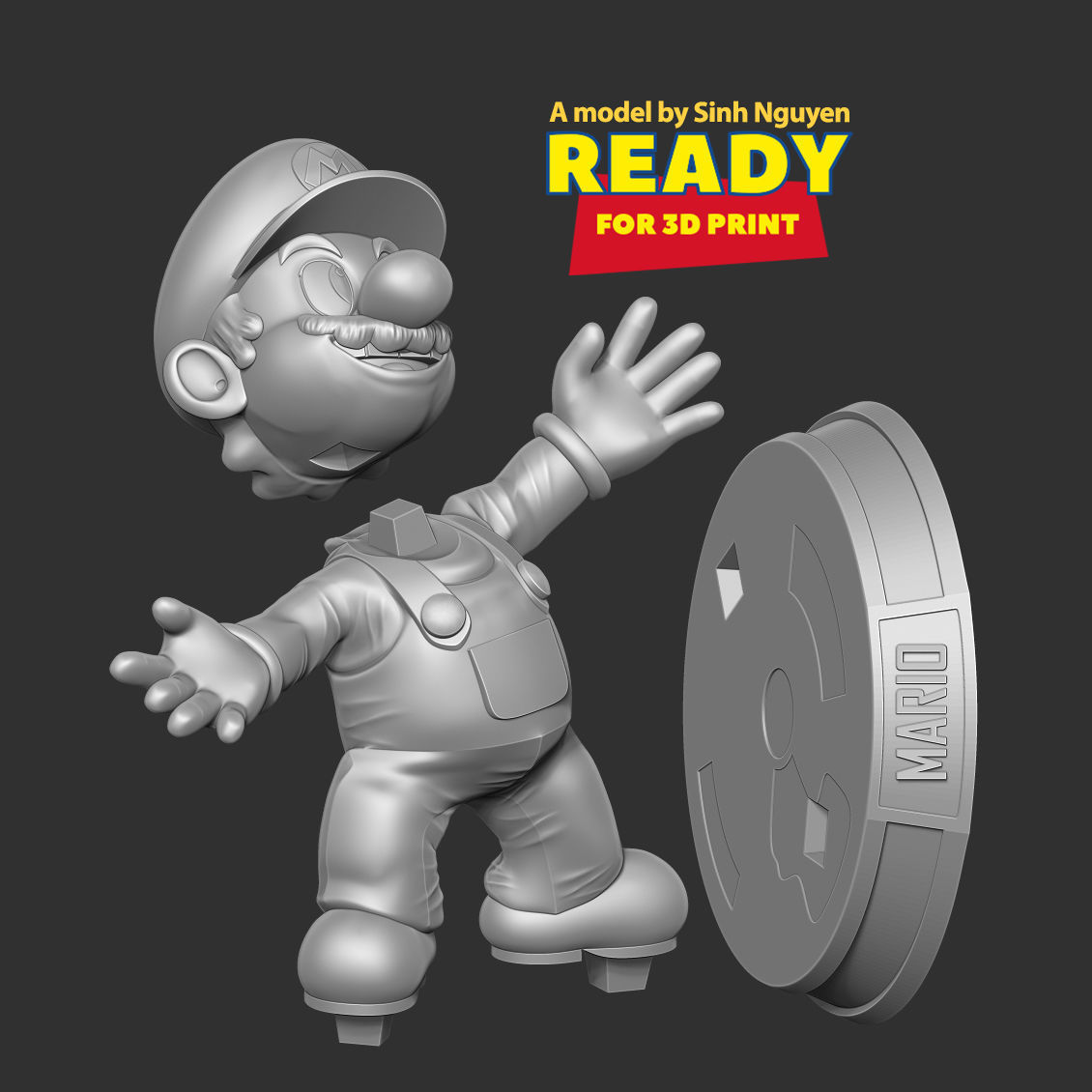 The Super Mario Bros Movie Fanart 3D print model_2