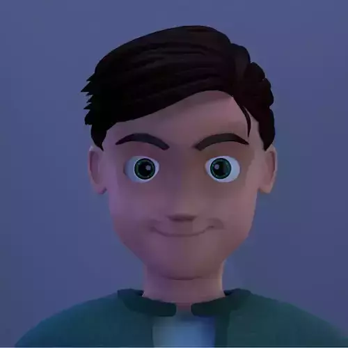 3D boy character