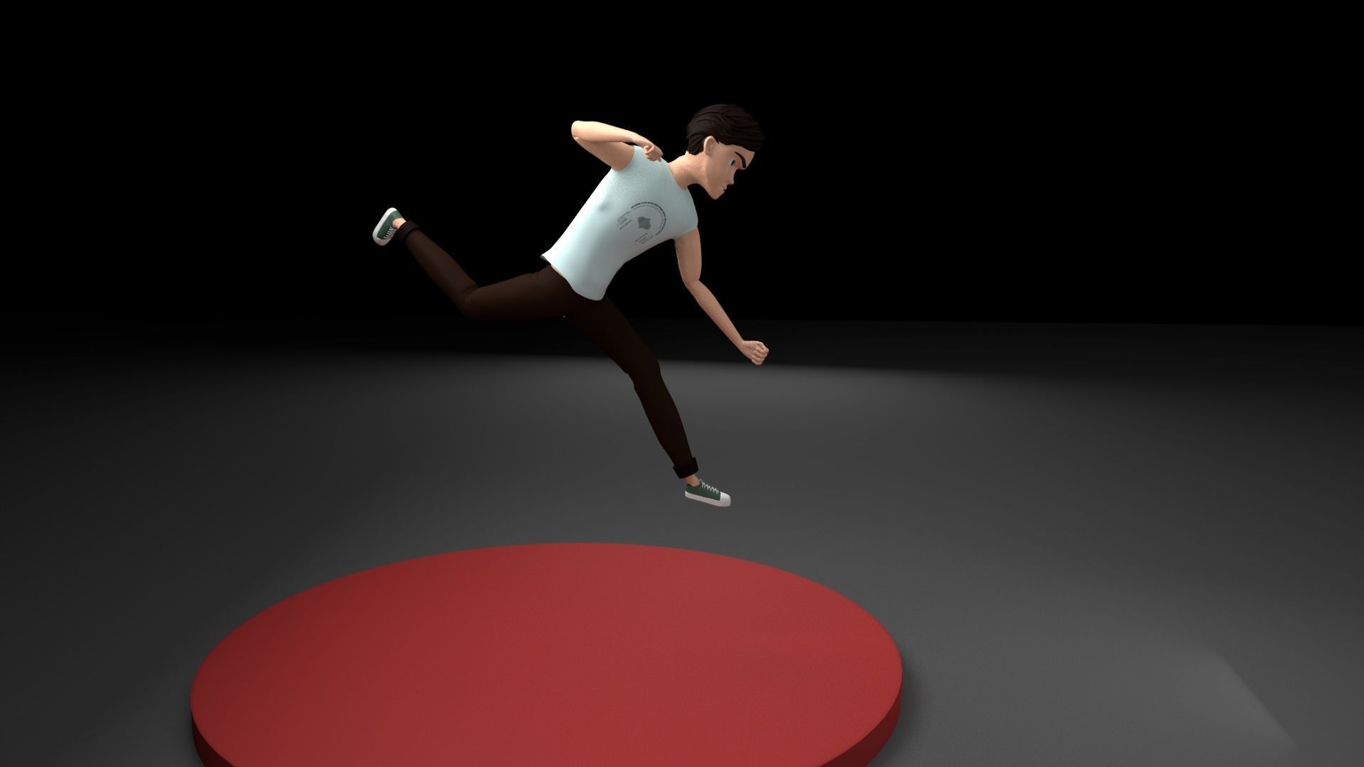 3D boy character Free 3D model_6