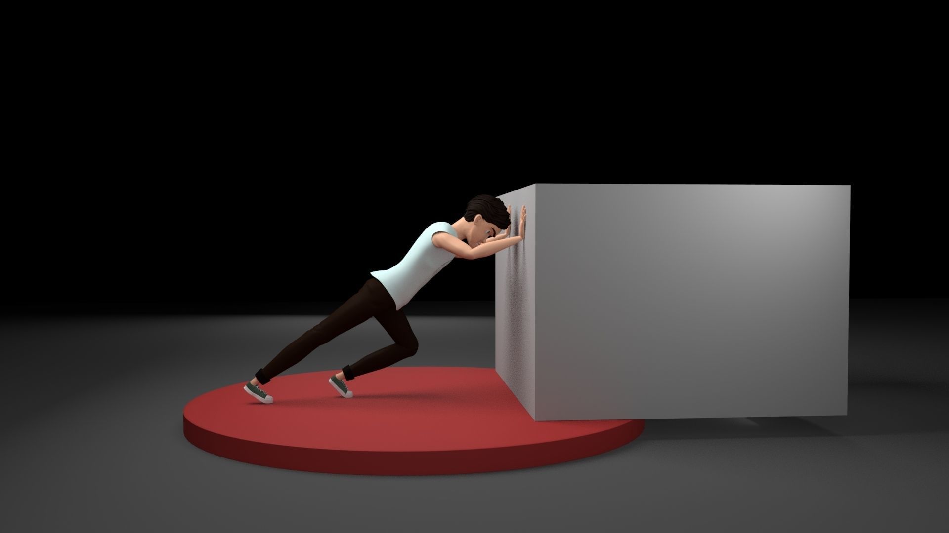 3D boy character Free 3D model_9